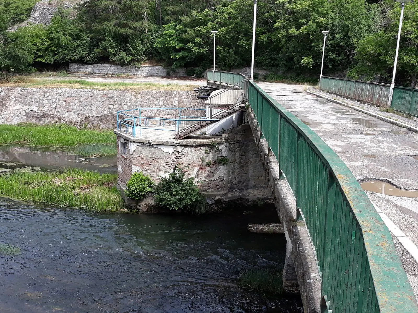 Bridge over the Crni Timok in Gamzigradska Banja