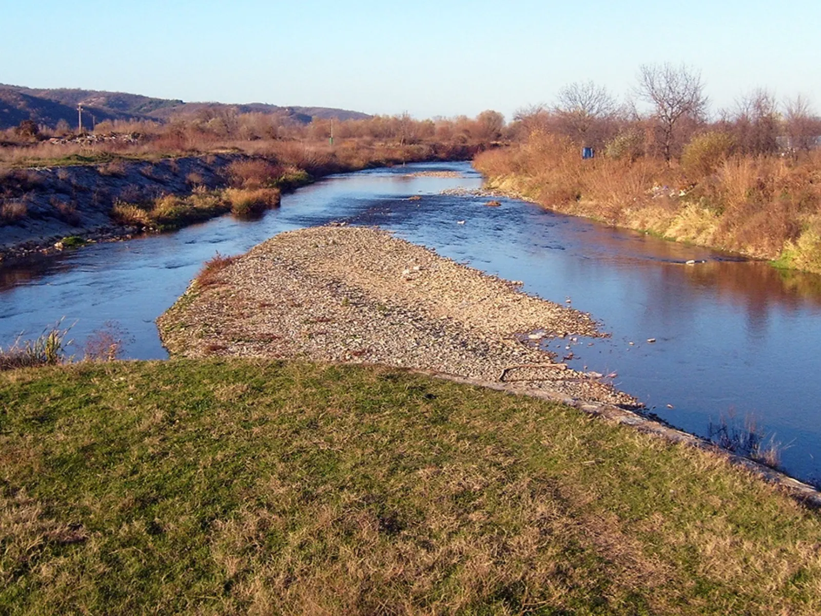 Confluence of the Crni and Beli Timok near Zaječar