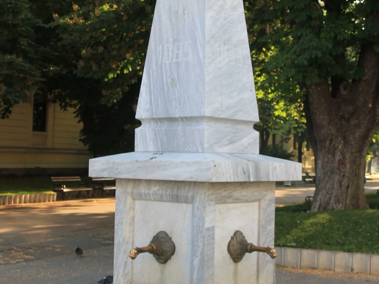 Trg oslobođenja, the central square of Zaječar